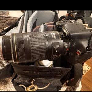 Cannon EOS Rebel T3i and accessories